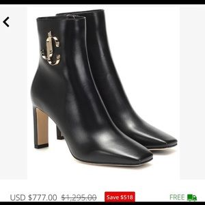 Jimmy Choo Minori 85mm bootssize 38 1/2